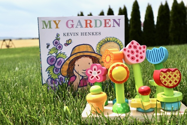 HABA flower stacking and peg toy signs of spring exquisitely ever after podcast episode 2